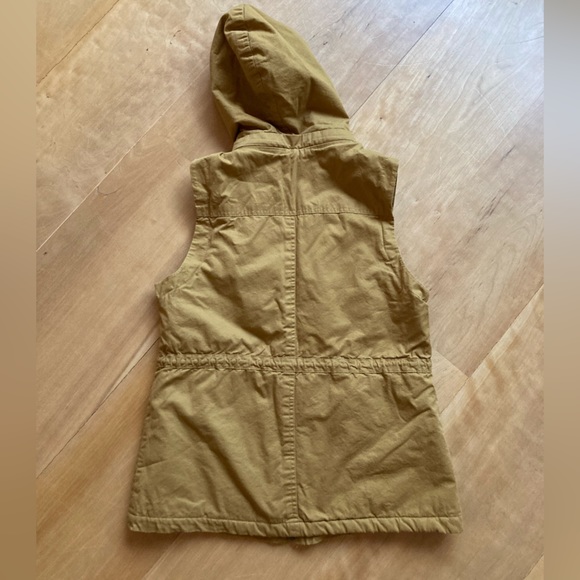 Love Tree Utility Vest Faux Fur Lining Mustard Yellow Women's Size M - Picture 4 of 4